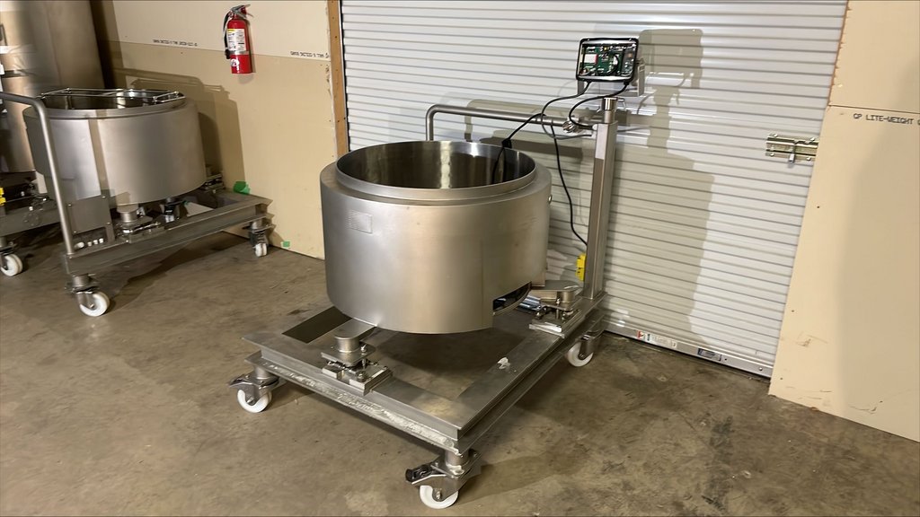 Used Pall Life Sciences 200L Stainless Steel Jacketed Mixing Tank