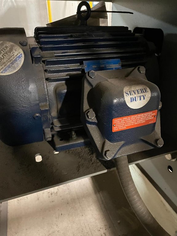 Used 24AFSW211011 Greenheck 24AFSW Blower with 7.5 Horsepower Motor