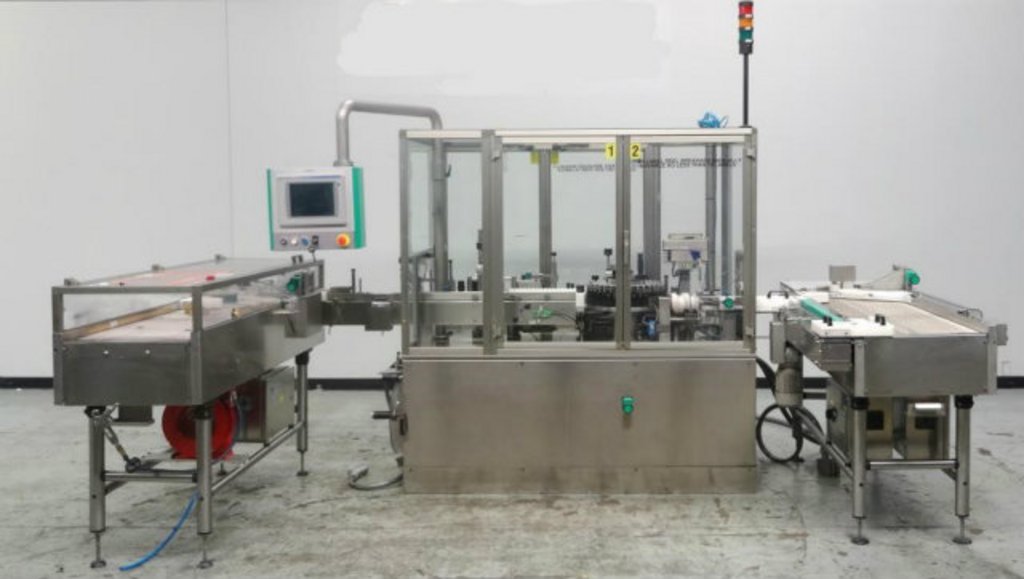 Used RL500 Neri Pressure Sensitive Vial and Ampule Labeler