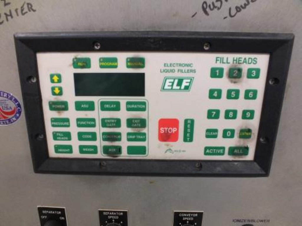 Used Elf Machinery 6 Head Bottle Cleaner Model T BB 6