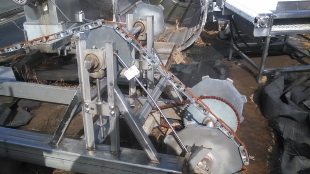 Used Stainless Steel Automatic Cow Hide Puller