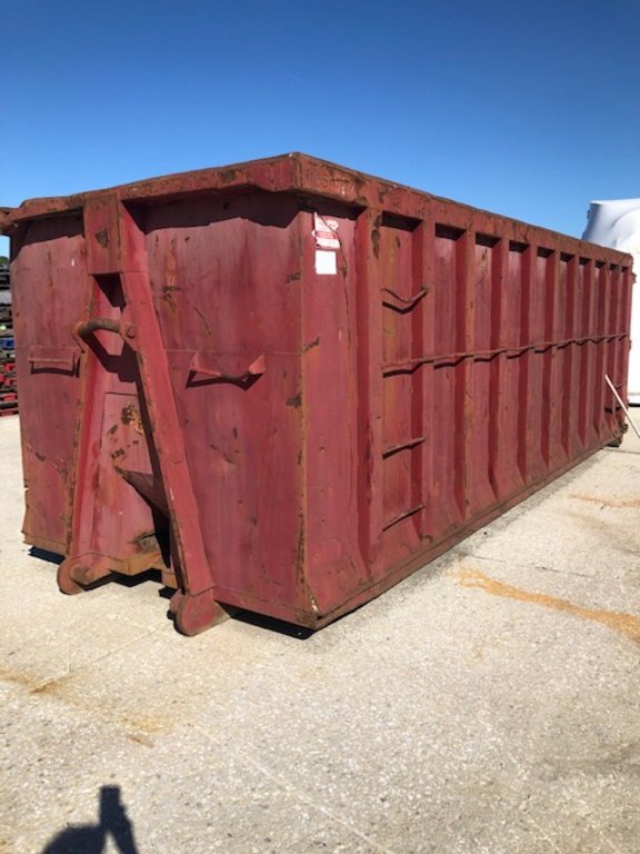 Request Similar Equipment Large Red Dumpster 240"L x 95"W x 80"H