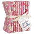 Picture of Fat Quarters: Bundle: Scrap: 50 x 55cm: Red, Pink and Peach: Pack of 10