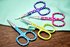 Picture of Counter Display Unit: Embroidery Scissors: 9.3cm/3.6": Polka Dots: 24 Pieces