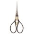 Picture of Scissors: Embroidery: Black/Gold: 11cm/4.25in