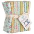 Picture of Fabric: Fat Quarters: Scrap: 50 x 55cm: Teal/Green/Yellow: Bundle of 10