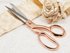 Picture of Scissors: Dressmakers Shears: 21cm or 8.25in: Rose Gold