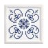 Picture of Diamond Painting Kit: Blue on White: with Frame