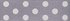 Picture of Spotty Grosgrain: 4m x 15mm: Grey/Ivory