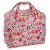 Picture of Sewing Machine Bag: Matt PVC: Floral Garden: Pink