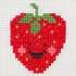 Picture of Counted Cross Stitch Kit: 1st Kit: Strawberry