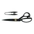 Picture of Scissors: Gift Set: Dressmaking Scissors: Heavy Duty (23cm) and Thread Snips (10cm): Black