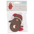 Picture of Pom Pom Decoration Kit: Christmas: Robin: Pack of 4