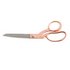 Picture of Scissors: Dressmakers Shears: 21cm or 8.25in: Rose Gold