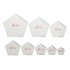 Picture of Template Set: Patchwork: Mini Pentagons: 8 Sizes: 0.75 - 3in
