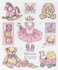 Picture of Counted Cross Stitch Kit: Birth Record: Girl
