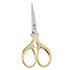 Picture of Scissors: Embroidery: 9cm or 3.5in: Gold