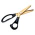 Picture of Scissors: Pinking Shears: 23.5cm or 9.25in: Brushed Gold