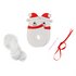 Picture of Pom Pom Decoration Kit: Christmas: Polar Bear: Pack of 1