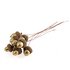 Picture of Glitter Acorns on Wire: 8 Pieces
