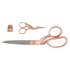 Picture of Scissors: Gift Set: Dressmaking and Embroidery Scissors with Thimble: Rose Gold