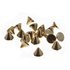 Picture of Trim: Studs: Sew-on: Cone: Gold: 10 x 7mm: 50 Pack