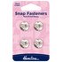 Picture of Snap Fasteners: Sew-on: Nickel: 15mm: Pack of 4