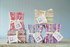 Picture of Fat Quarters: Bundle: Scrap: 50 x 55cm: Red, Pink and Peach: Pack of 10