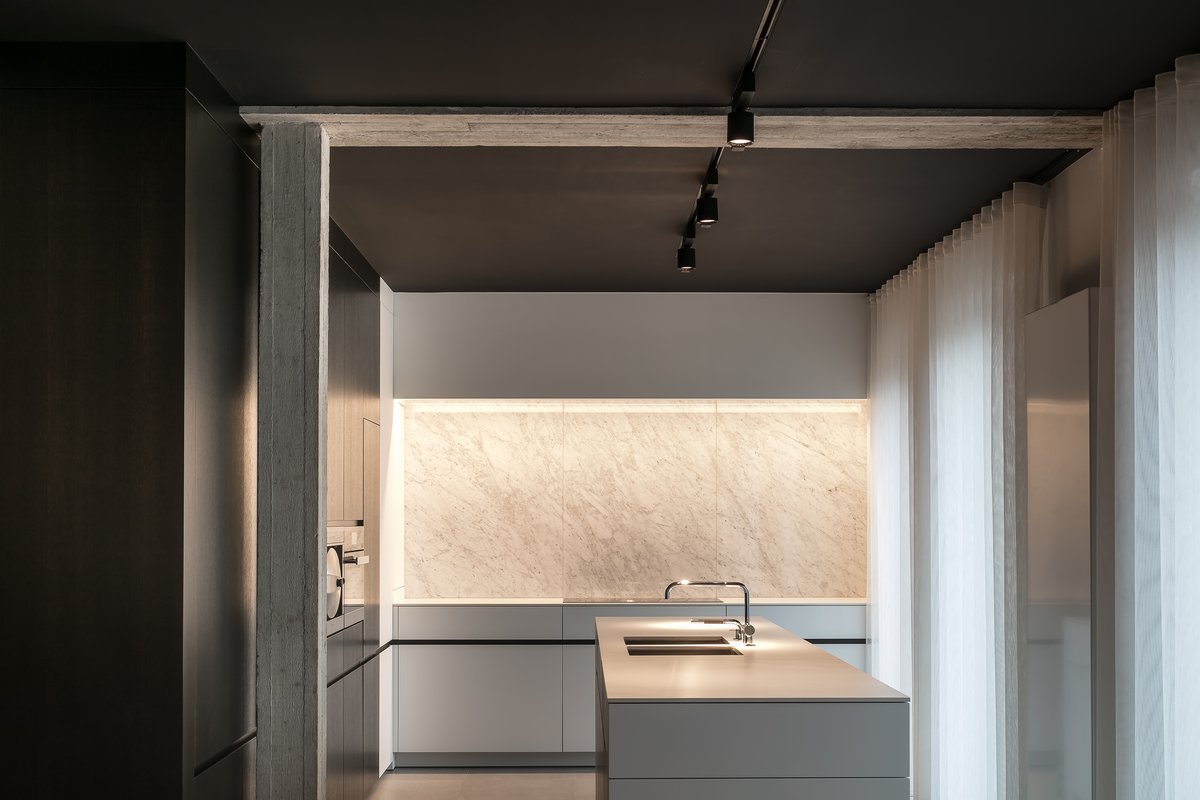 Crédence en Bianco Carrara 