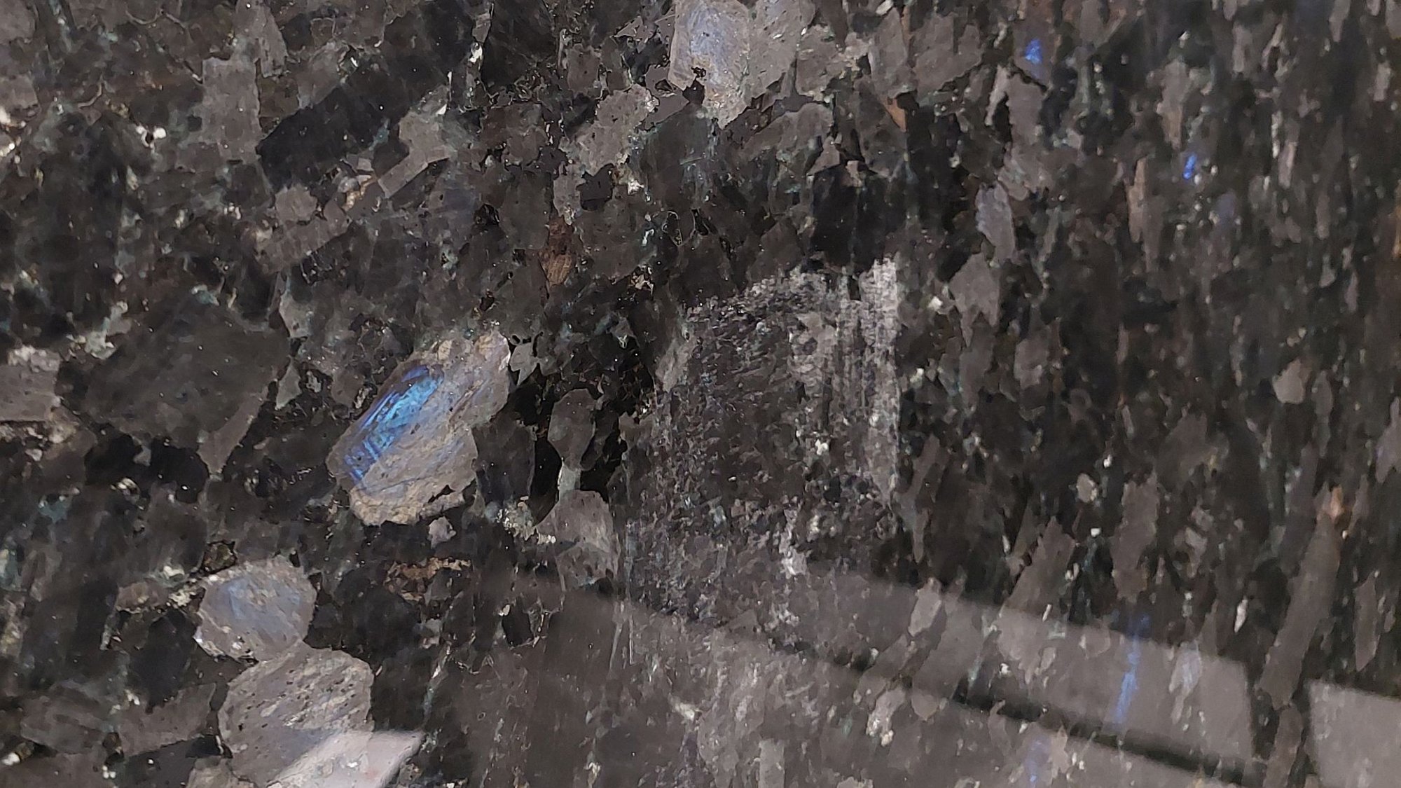 Brachot VOLGA BLUE — Granit, Bleu