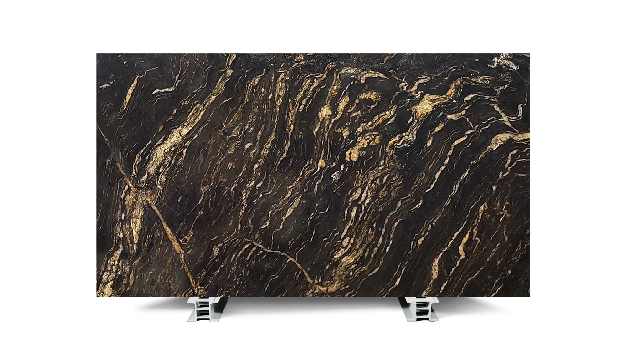 Brachot COSMIC BLACK YELLOW — Granit, Noir