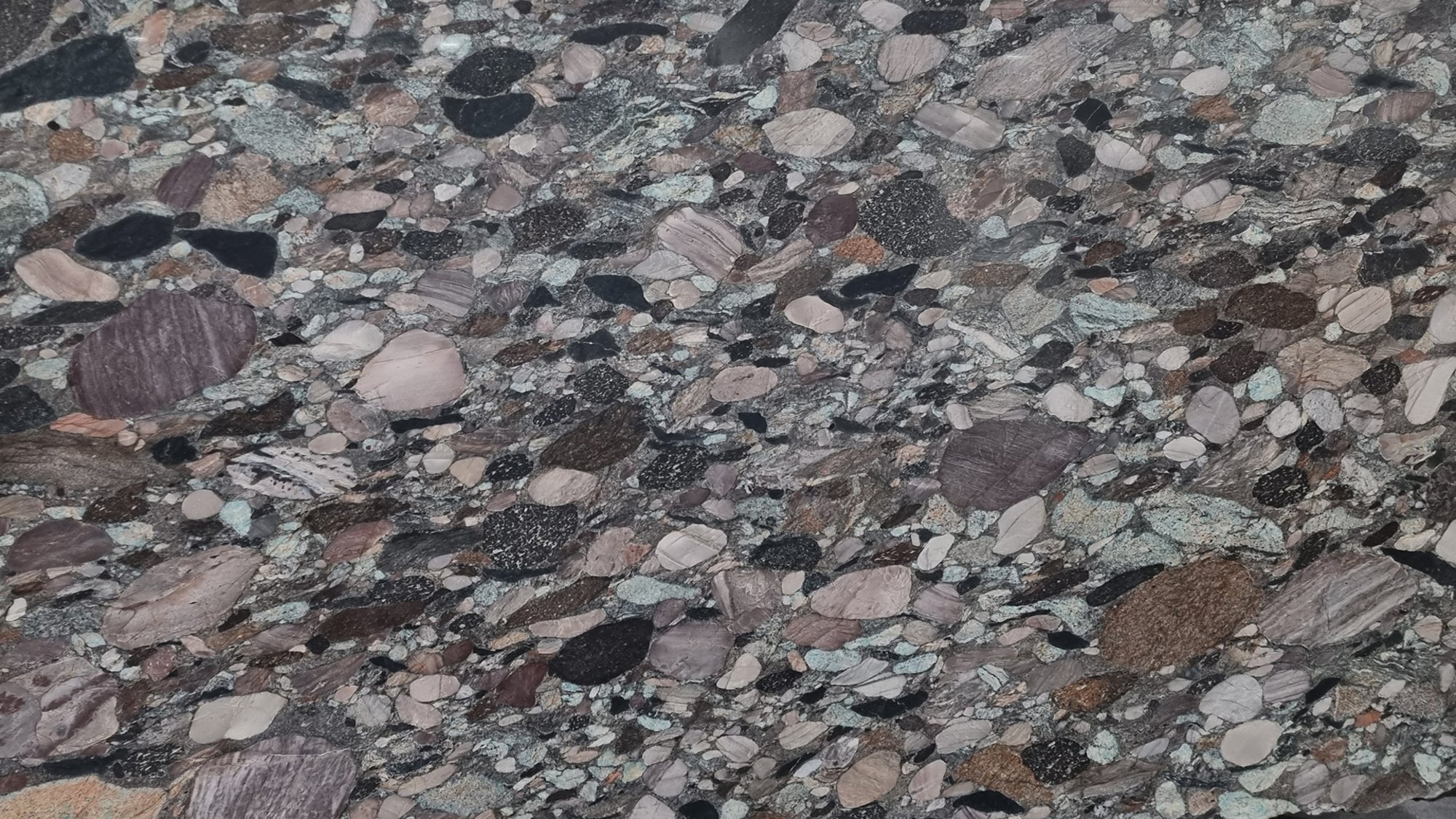 Brachot VERDE ACQUARIO — Granit, Vert