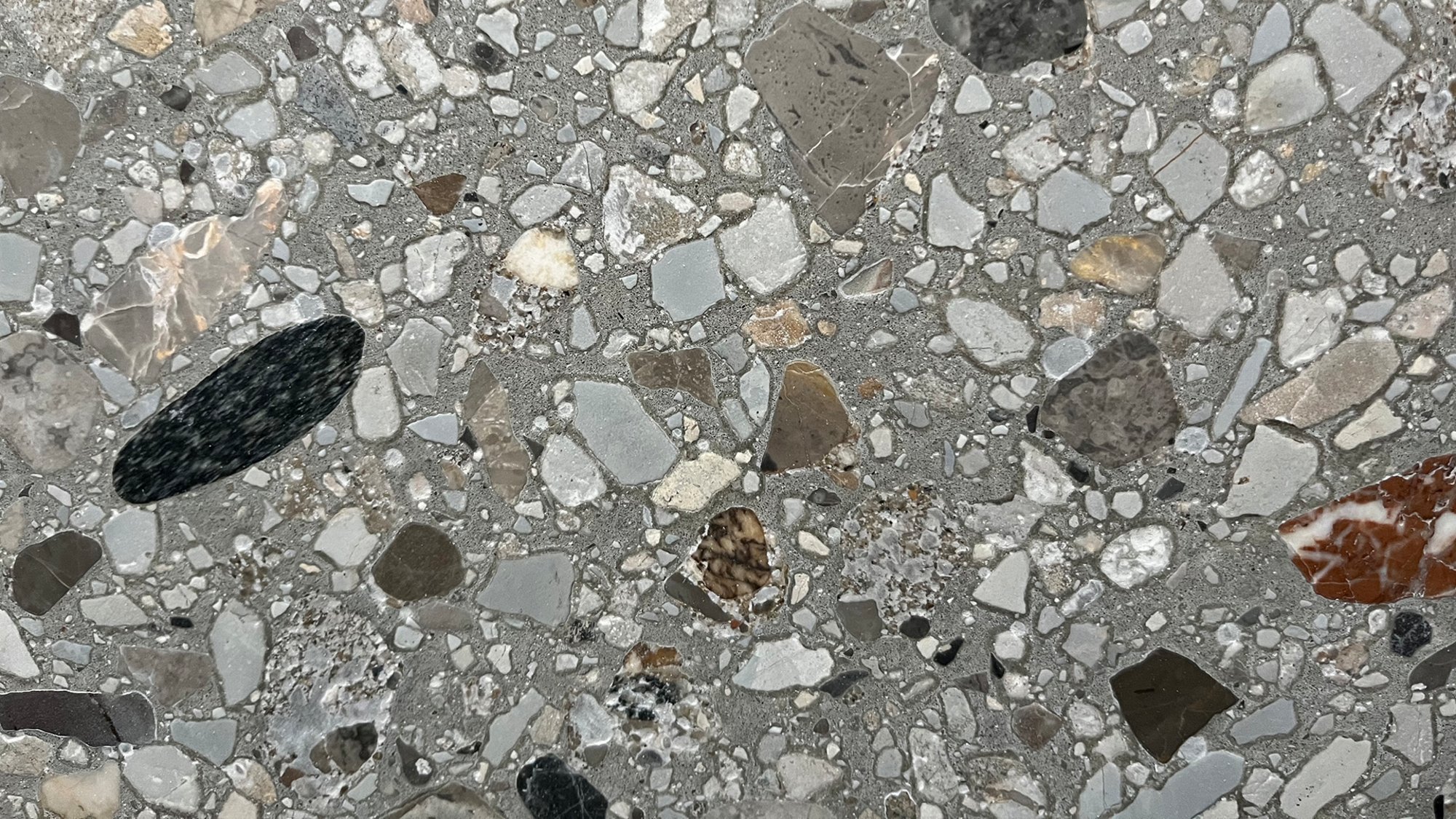Brachot TERRAZZO CEPPO LIGHT — Pierre, Gris