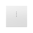 Tecla individual para interruptor regulable LOLA blanco mate Simon 360