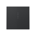 Tecla individual para interruptor regulable LOLA negro mate Simon 360
