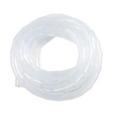 Fita espiral branca para organizar cabos com 2 metros, ø15-60 mm 