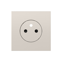 Cover for modular French socket CLEAN sand matte Simon 360