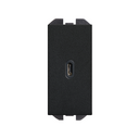 Cargador USB C 20W Power Delivery negro mate Simon 270