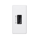 Charger 1.5 A 5V DC type A USB port white Simon K45