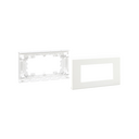 Frame and bezel accessory for Cima mechanisms for cable trunking 90x55mm