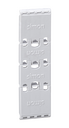 Retainer accessory for PVC cable trunking 160x55mm