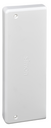 End cap accessory for PVC cable trunking 160x55mm