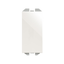 2-way push-button switch 10AX 230V~ with slender rocker and fast terminal connection system white Simon 270