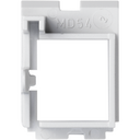 Module for 1 RJ45 R&M® in angled voice and data plates