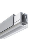 Clip de montaje para perfilería flexible horizontal