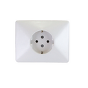 BASE ENCHUFE SCHUKO 2P+TT 25A 380V BLANCO Simon