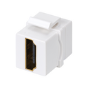 HDMI keystone multimedia connector version 2.1 female-female white Simon Structured cabling