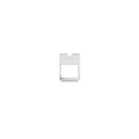 Module for 1 RJ45 Corning® (Siemens®) in angled voice and data plates