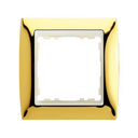 Frame for 1 element gold interior ivory Simon 82