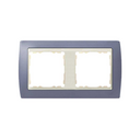 Frame for 2 elements lilac interior ivory Simon 82